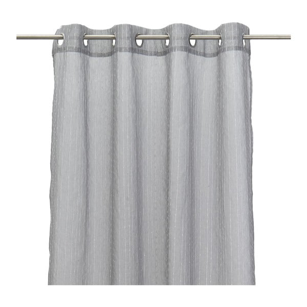 Siva prozirna zavjesa 140x260 cm Vertical Thread – Casa Selección
