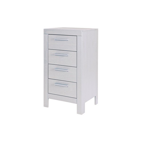 Svijetlo siva komoda s 4 ladice WOOOD Dennis-image-1