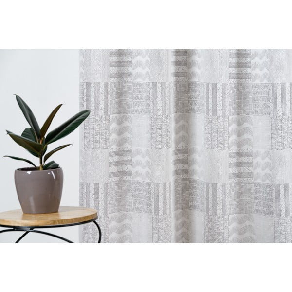 Svijetlo siva zavjesa 140x245 cm Navona – Mendola Fabrics-image-1