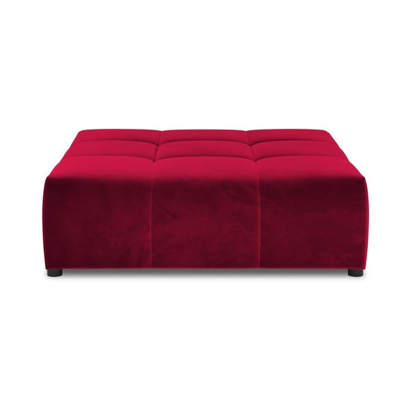 Crveni baršunasti sofa modul Rome Velvet - Cosmopolitan Design-image-2