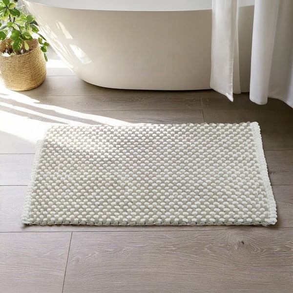 Bež tekstilna kupaonska prostirka 50x80 cm Covelo – Wenko-image-1