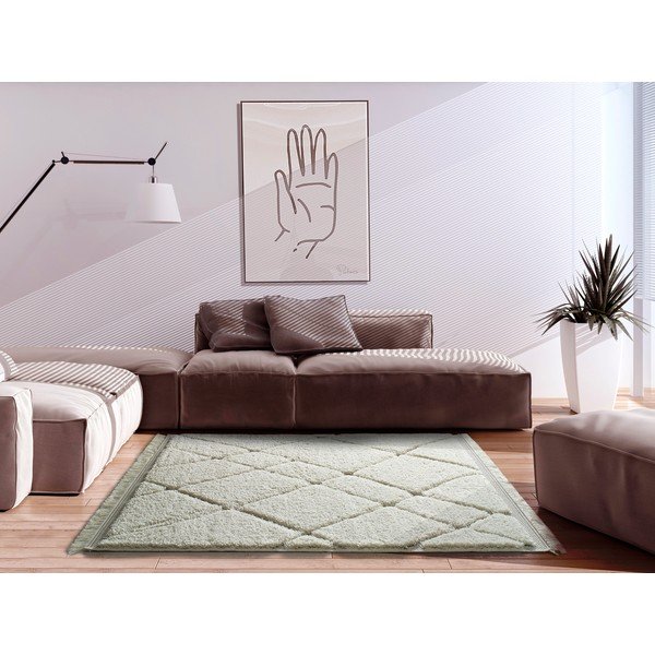 Bež tepih Universal Kai line, 75 x 155 cm-image-1