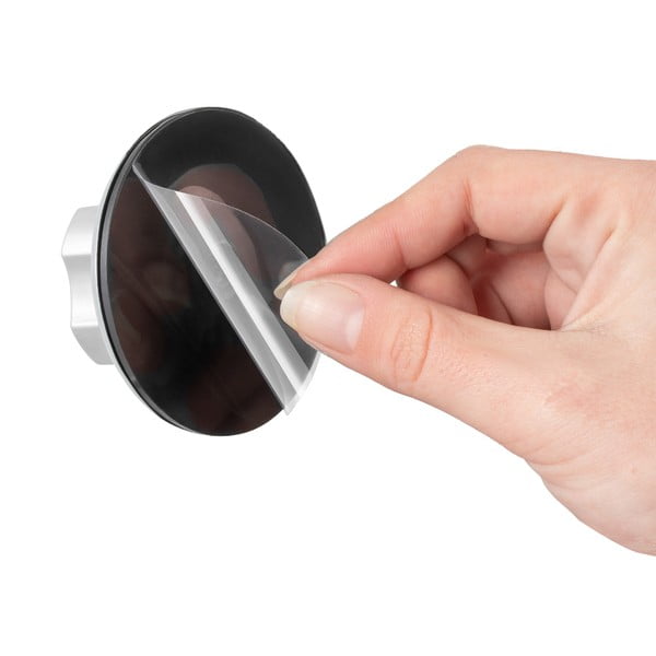 Metalna samoljepljiva kupaonska polica kutna u srebrnoj boji Bestlock Bath – Compactor-image-3