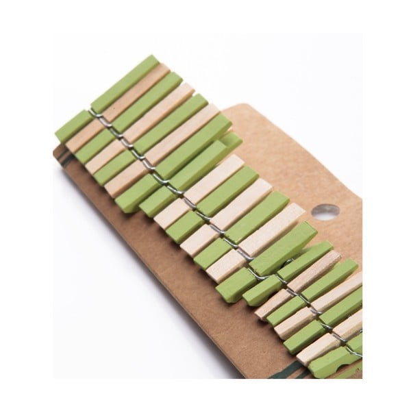 Set štipaljki od bambusa Bambum ChaCha, 21 kom-image-2