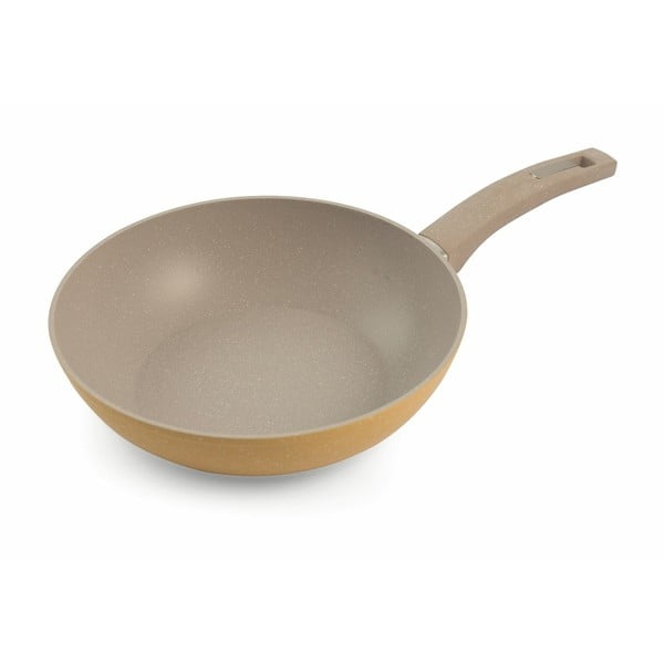 Narančasto-smeđa WOK tava Villa d&#39;Este Padella, ø 28 cm