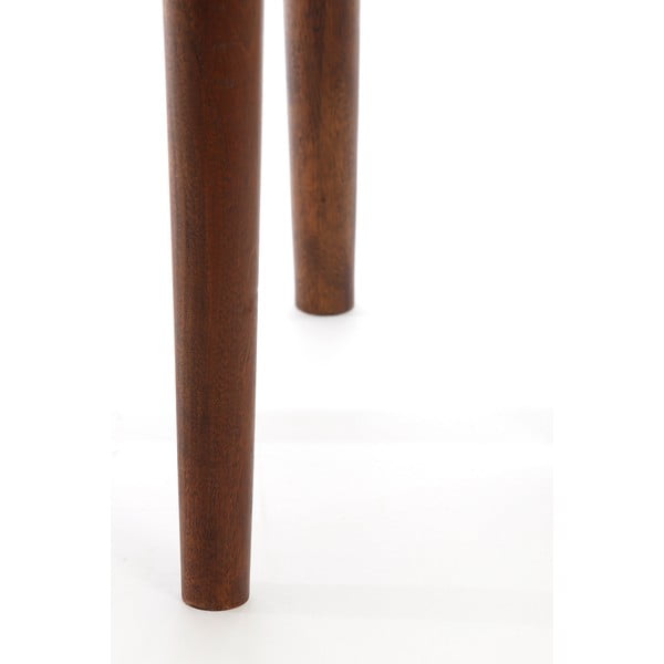 Okrugli pomoćni stol od masivnog bagrema ø 49 cm Qiano – Light & Living-image-2