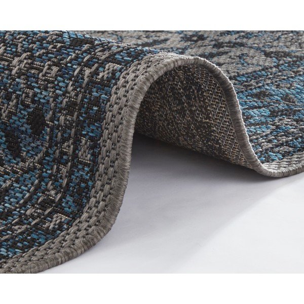 Tamnoplavi vanjski tepih NORTHRUGS Konya, 200 x 290 cm-image-3