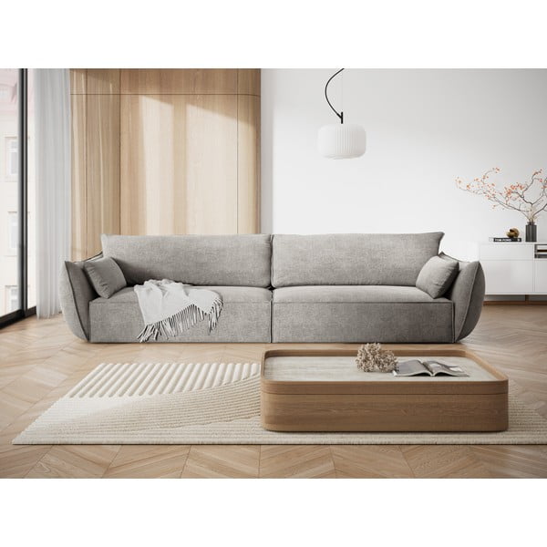 Svijetlo sivi kauč 248 cm Vanda - Mazzini Sofas-image-1