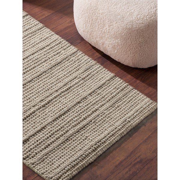 Krem ručno rađena vunena staza 80x250 cm Camden Parker – Ted Baker-image-3