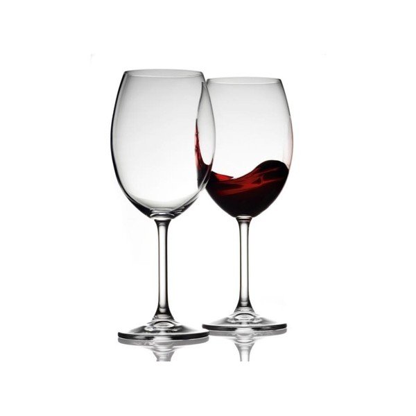 Set od 2 čaše za crno vino od Bitz Fluidum kristalnog stakla, 580 ml-image-1
