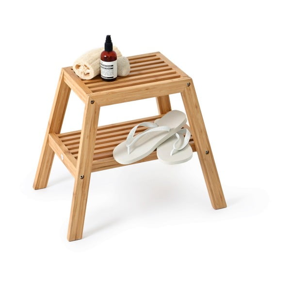 Stolica od bambusa Wireworks Slatted Stool-image-3