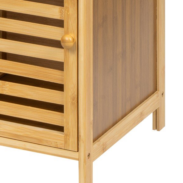 Od bambusa kupaonska polica u prirodnoj boji 35x140 cm Auren – Bonami Essentials-image-4