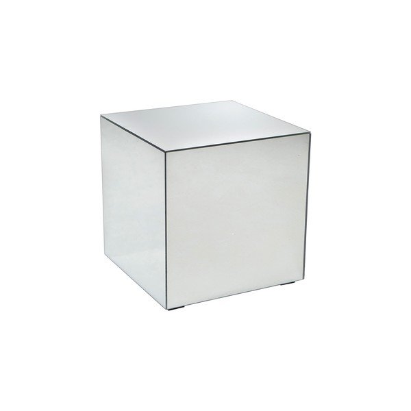 Stakleni pomoćni stol 45,5x45,5 cm Cube – Ellos Home