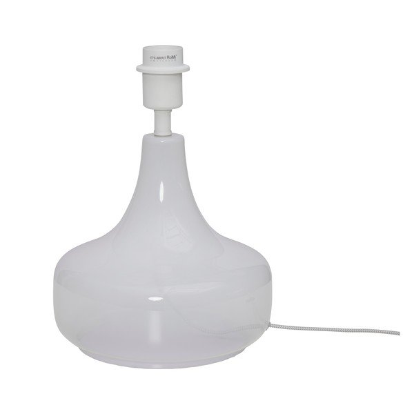 Bijela stolna lampa s tekstilnim sjenilom (visina 75 cm) Reykjavik – it's about RoMi-image-2