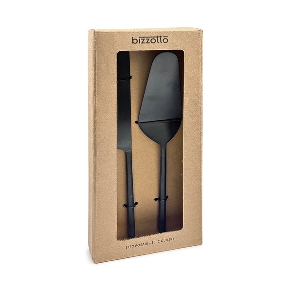 Set za serviranje torte od nehrđajućeg čelika 2 kom Hestia – Bizzotto-image-2