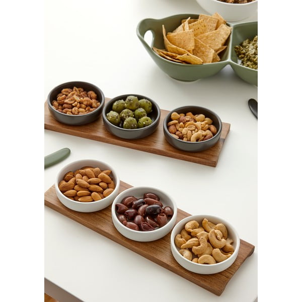 Zelene zdjele za posluživanje u kompletu od 3 posude od kamenine Host - Ladelle-image-1