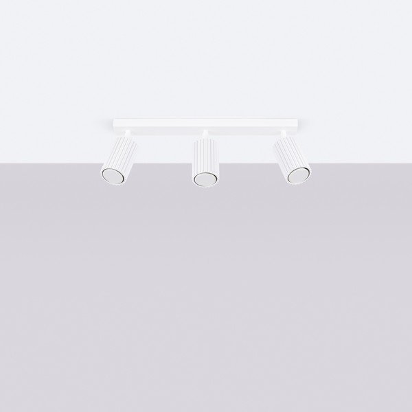 Bijeli reflektor 6,5x45 cm Gleam – Sollux-image-4