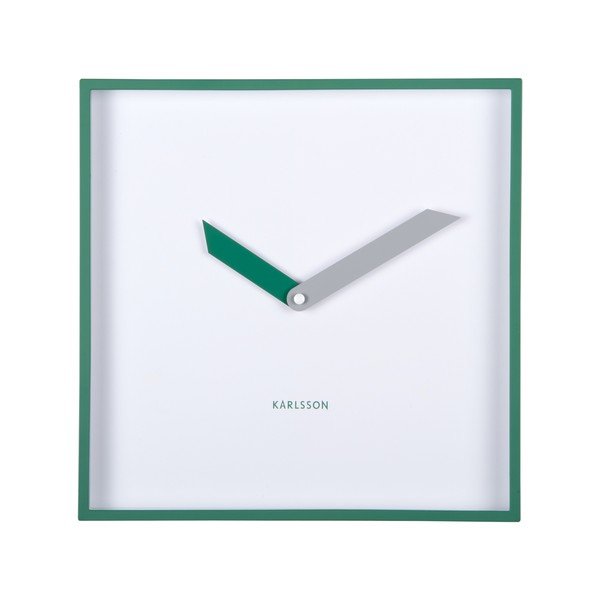 Zidni sat Cool Retro Cuadrado – Karlsson