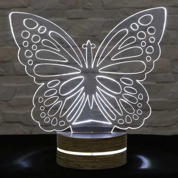 3D stolna lampa Leptir