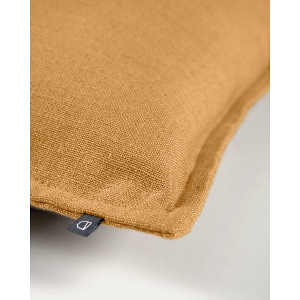 Ukrasna jastučnica od mješavine lana 50x30 cm Blok – Kave Home-image-1