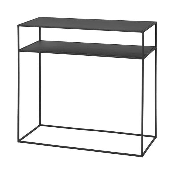 Crni metalni pomoćni stol 35x85 cm Fera – Blomus