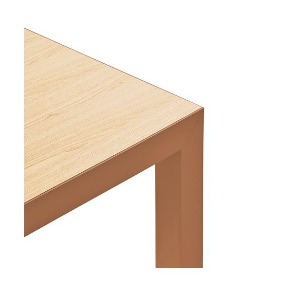 Blagovaonski stol s hrastovom pločom stola 75x180 cm Alma – Teulat-image-4