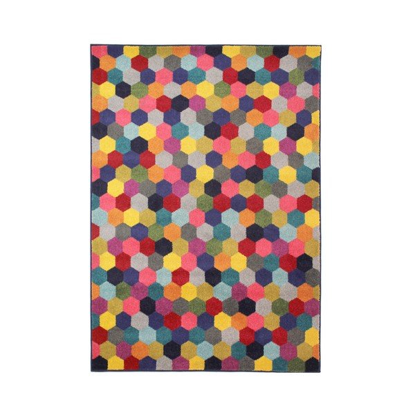 Flair Rugs Radiant Hexagon Multi, 170 x 120 cm-image-2
