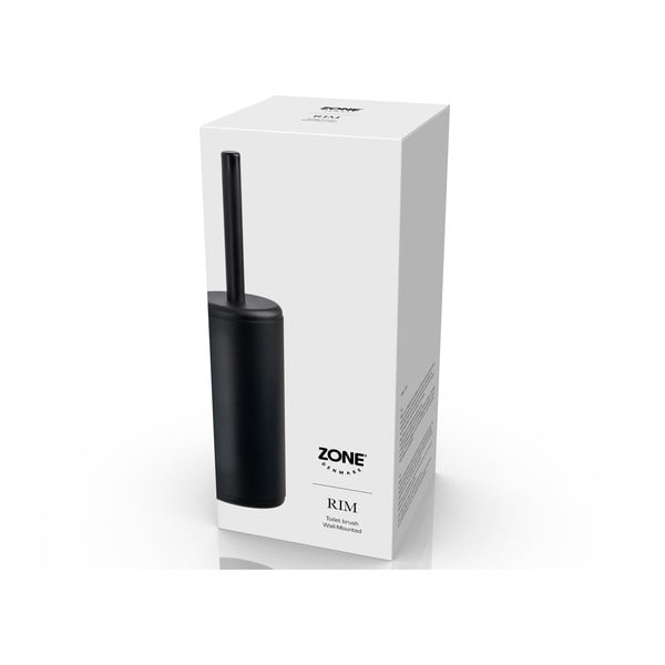 Crna zidna WC četka Zone Rim-image-1