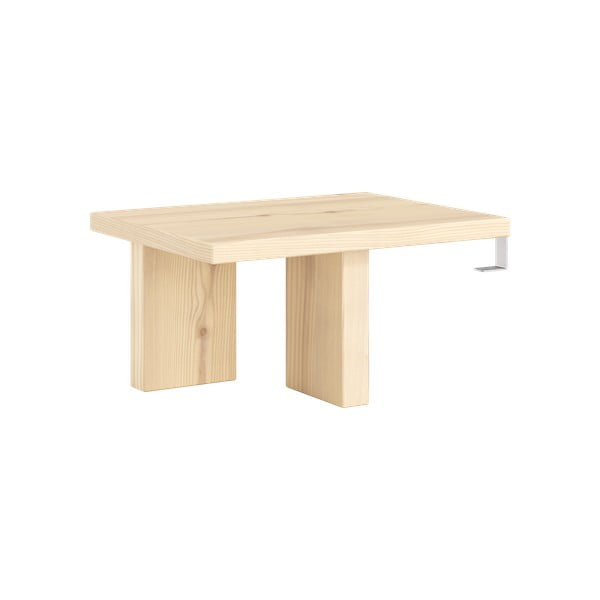 Noćni ormarić od masivnog bora u prirodnoj boji Japan – Karup Design