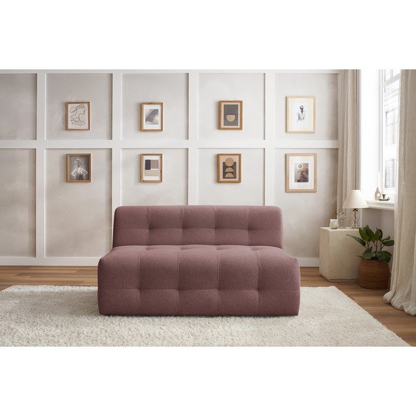 Tamno ružičasti kauč modul Kleber - Bobochic Paris-image-1