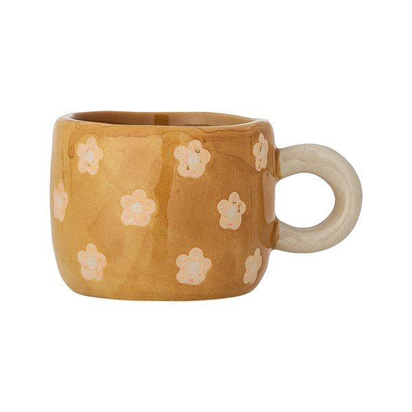 Smeđa keramička dječja šalica 110 ml Nini – Bloomingville