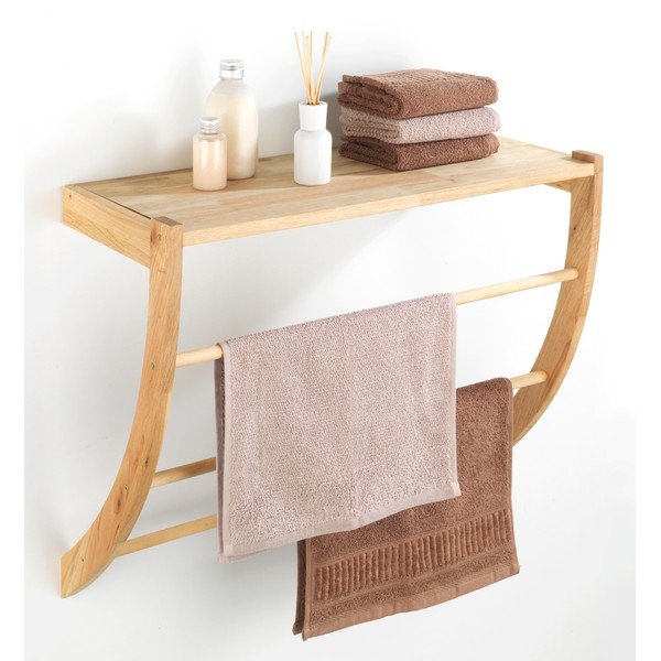 Zidna drvena polica Wenko Norway-image-4