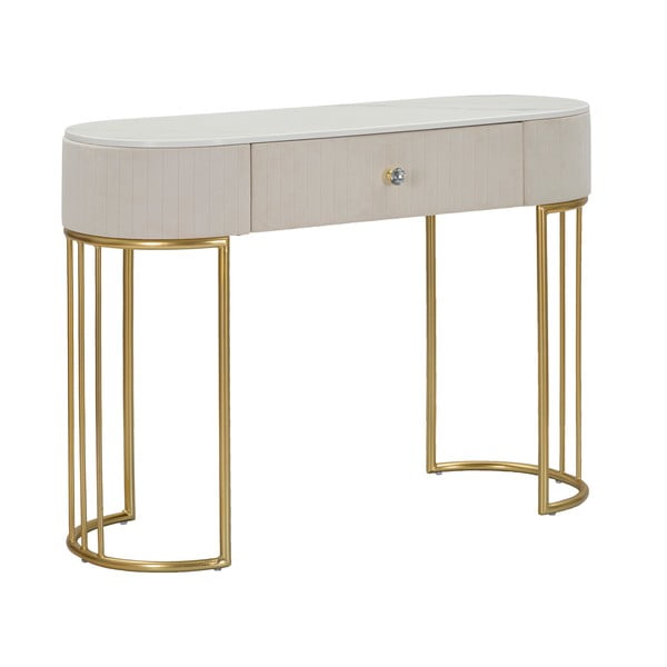 Bež konzolni stol 100x40 cm Montpellier - Mauro Ferretti-image-2