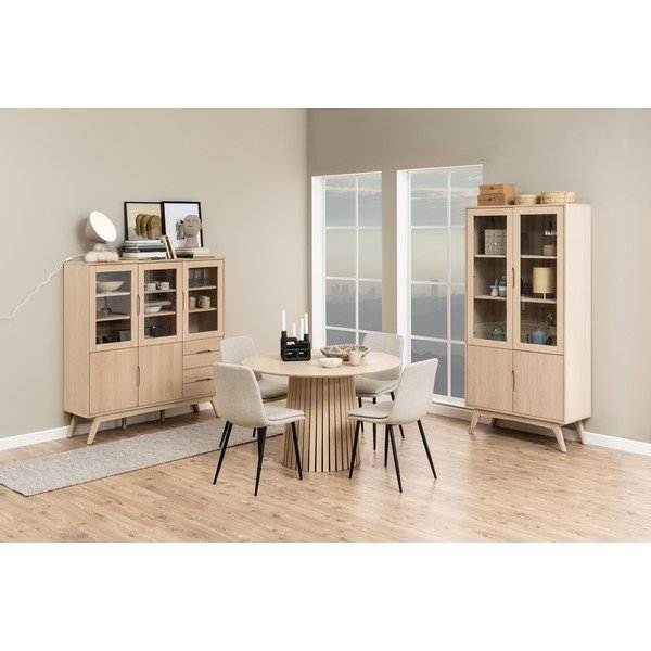 Krem blagovaonska stolica Becca – Actona-image-2