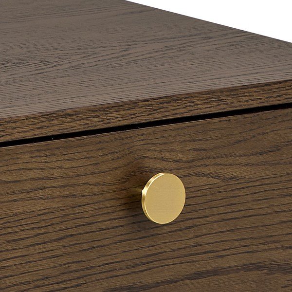 Noćni ormarić u dekoru hrasta u tamnoj prirodnoj boji Monfort – Actona-image-4