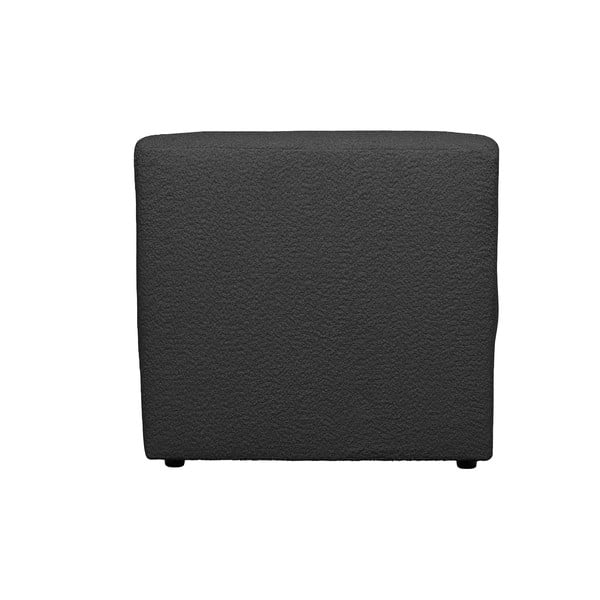 Antracitno siva modularna sjedeća garnitura od bouclé tkanine (srednji modul ) Coco  – WOOOD-image-4