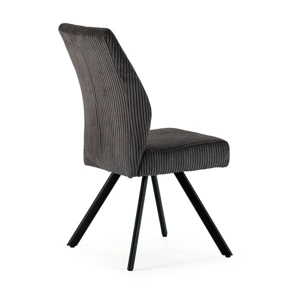 Tamno sive blagovaonske stolice u setu 2 kom od samta Anibal – Marckeric-image-4