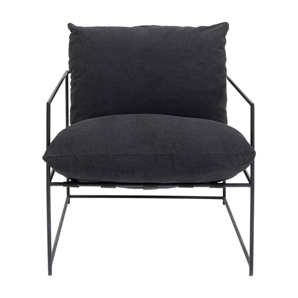 Tamno siva fotelja Cuby – Kare Design