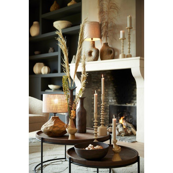 Bež sjenilo ø 30 cm Sendai – Light & Living-image-2