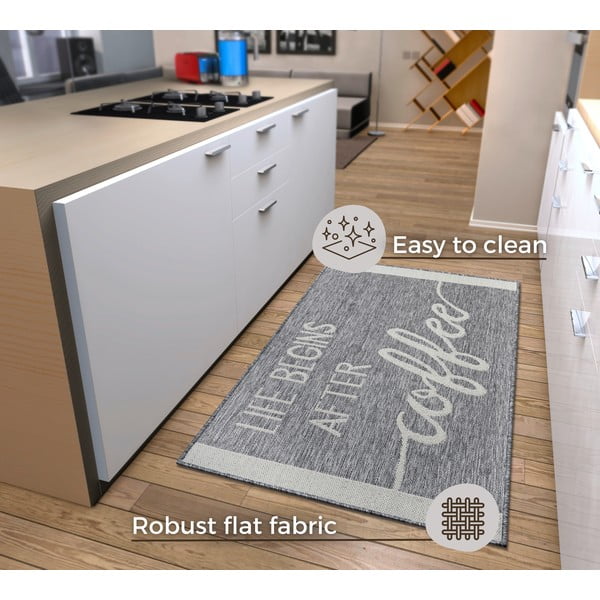 Sivi tepih 92x150 cm Cucina – Hanse Home-image-4