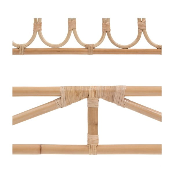 Uzglavlje od ratana u prirodnoj boji 90x110 cm Caterina - Kave Home-image-1