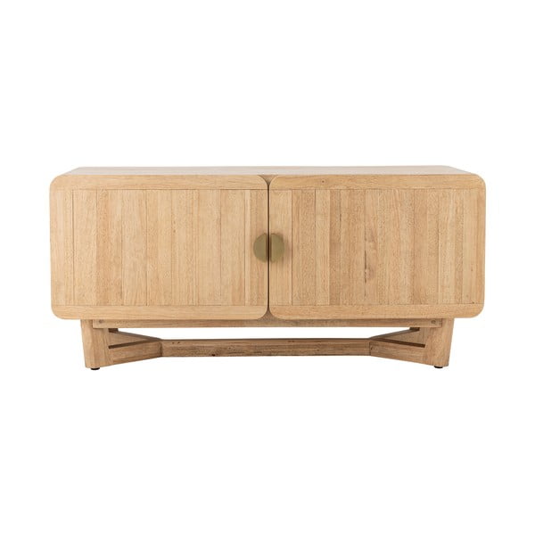 Komoda od masivnog kaučuka u prirodnoj boji 120x55x45 cm Serrone – Bloomingville