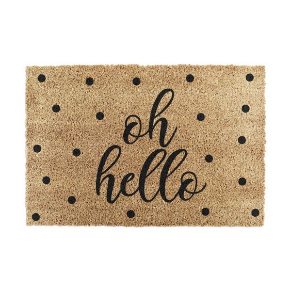 Otirač od kokosovih vlakana 40x60 cm Oh Hello – Artsy Doormats