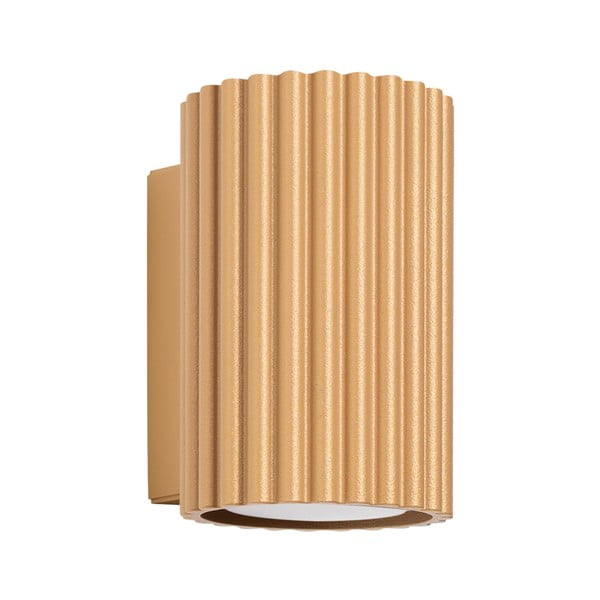 Zidna lampa u zlatnoj boji Gleam – Nice Lamps