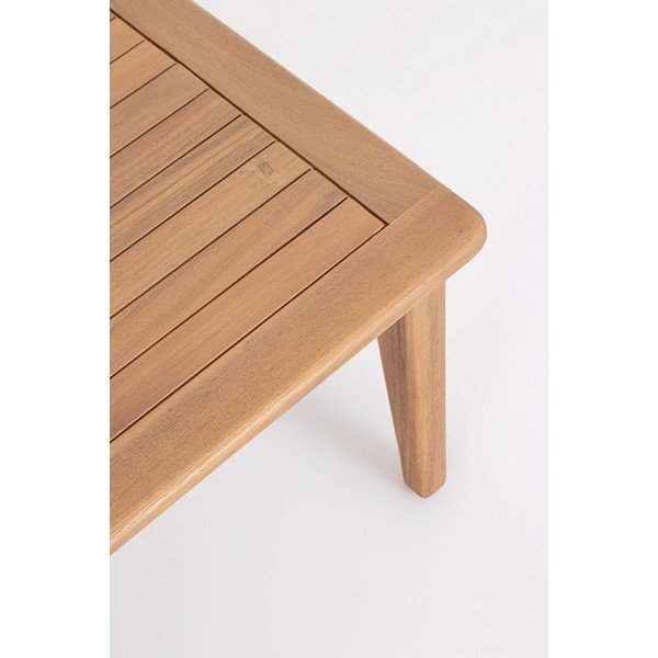 Vrtna garnitura od masivnog bagrema u prirodnoj boji za 4 osobe Danubio – Bizzotto-image-3