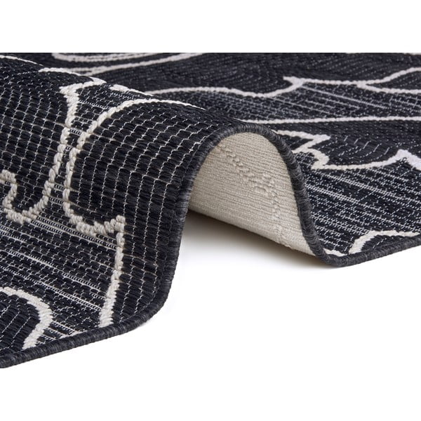 Crni vanjski tepih 194x290 cm Elina Black – Hanse Home-image-2