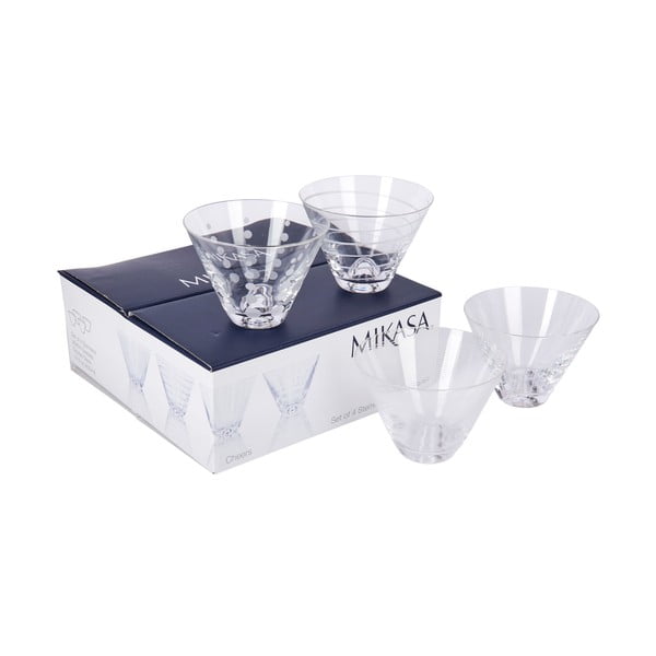 Set od 4 Martini čaše Mikasa Cheers