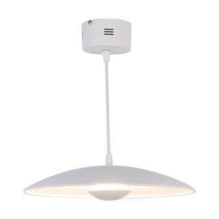 Bijela LED viseća svjetiljka s metalnim sjenilom Lund – Candellux Lighting