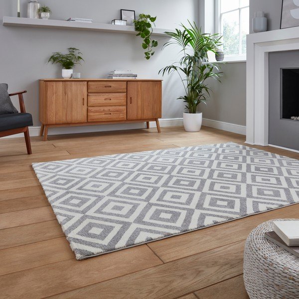 Sivi tepih Think Rugs Brooklyn Dice, 160 x 220 cm-image-2