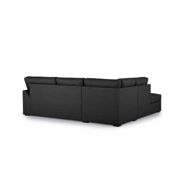 Antracitno siva sklopiva kutna garnitura (s lijevim kutom) Janson – Scandic-image-4